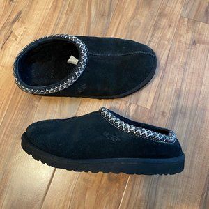 UGG Tasman Classic Suede Slipper Black size 6